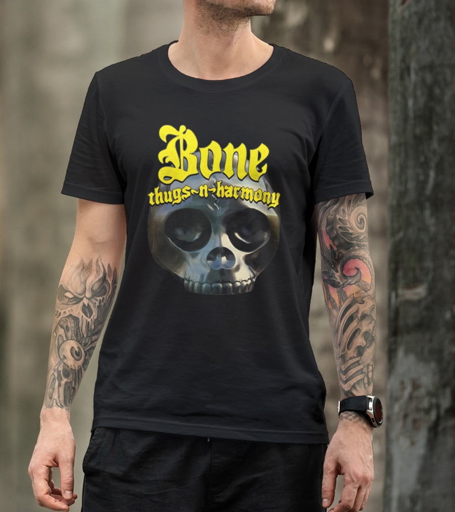 Bone Thugs-N-Harmony Skull Logo Thuggish Ruggish T-Shirt