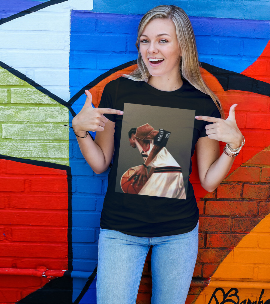 The Answer Allen Iverson Abstract Basketball T-Shirt