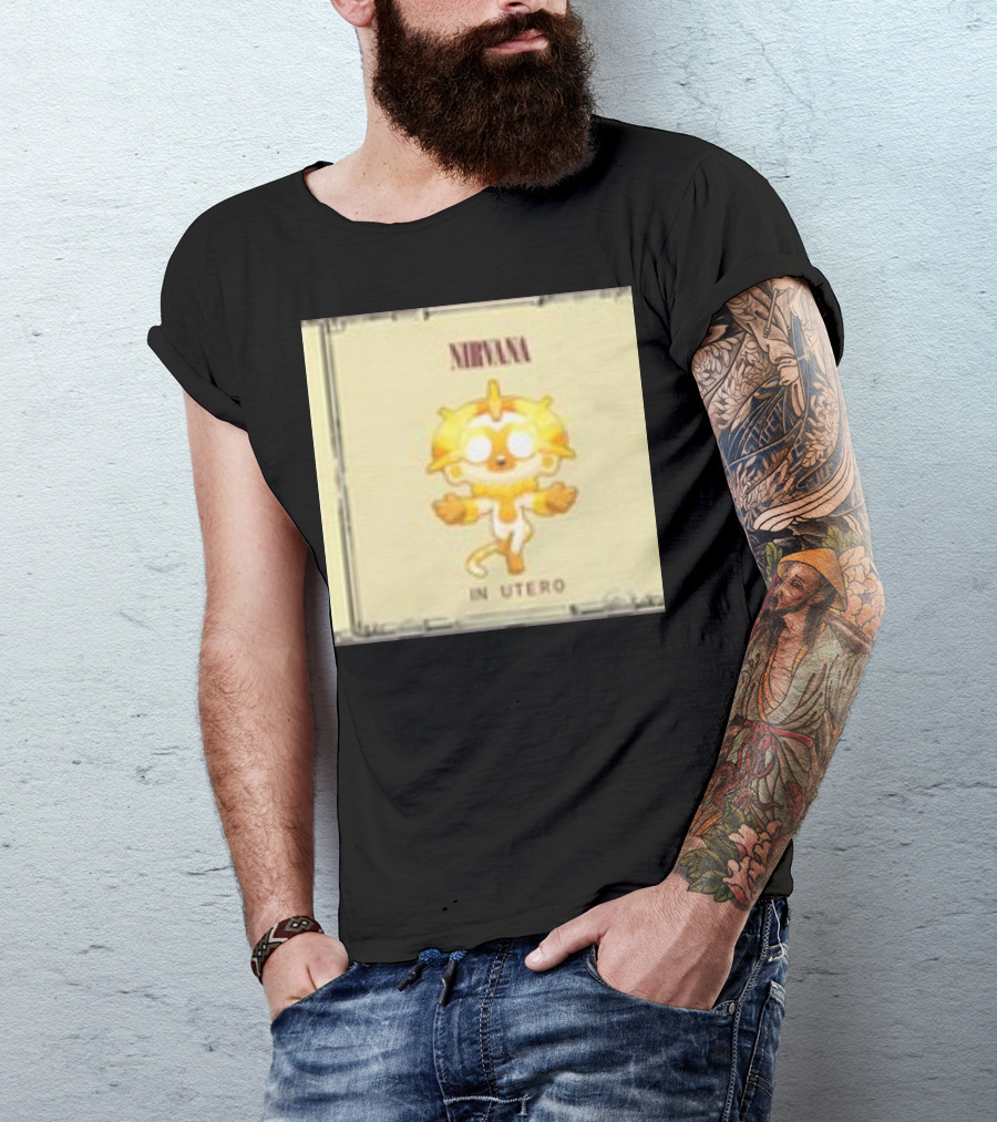 Nirvana Bloons In Utero Monkey T-Shirt