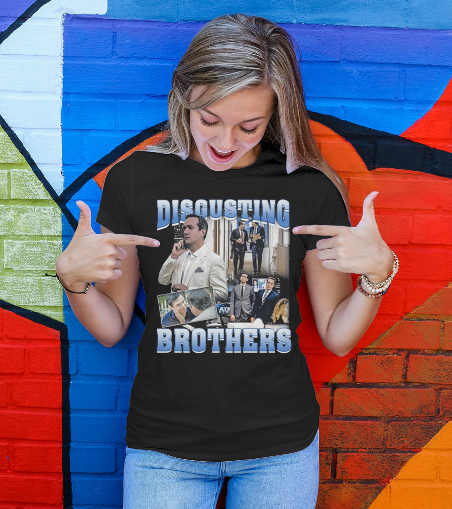 Disgusting Brothers Jon Roy Iconic Collage T-Shirt