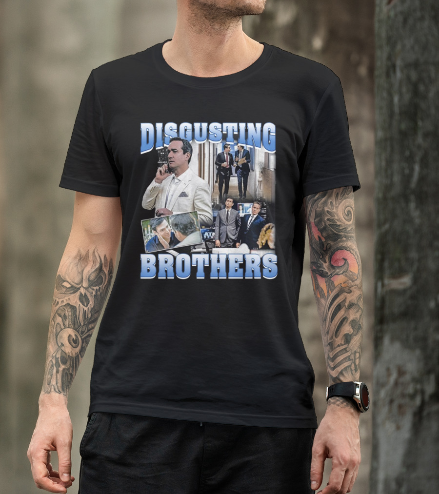 Disgusting Brothers Jon Roy Iconic Collage T-Shirt