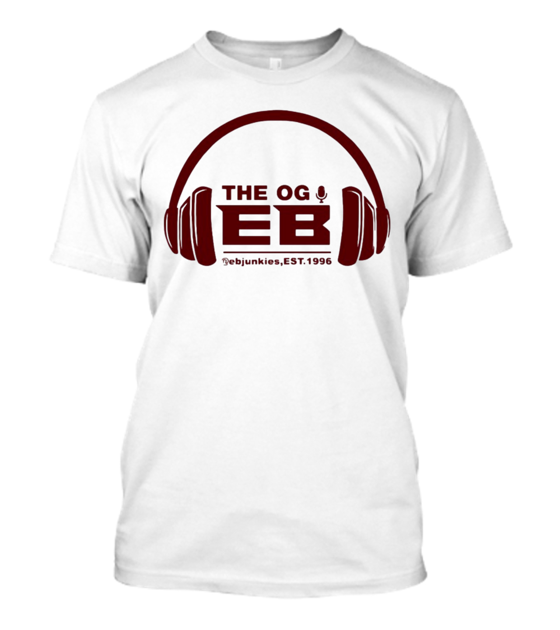 Sportsextraonline The OG EB Ebjunkies EST 1996 Headphone T-Shirt