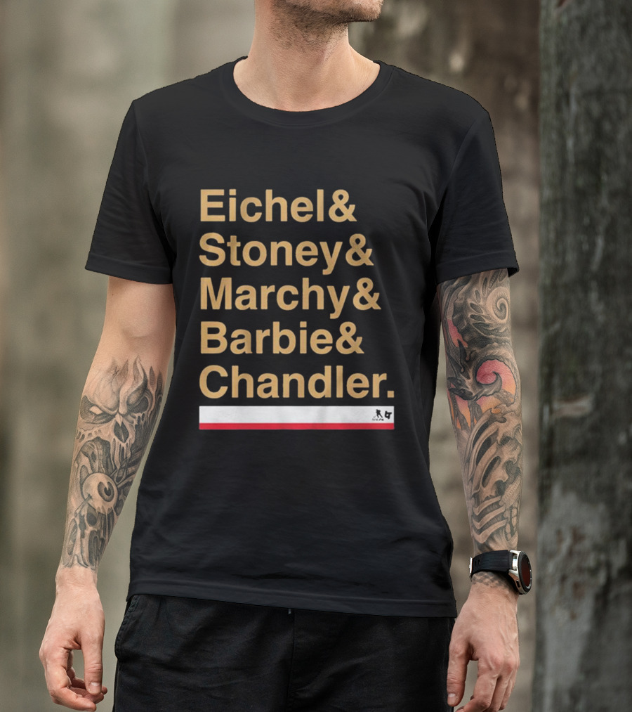 Vegas Eichel Stoney Marchy Barbie Chandler Hockey Names T-Shirt