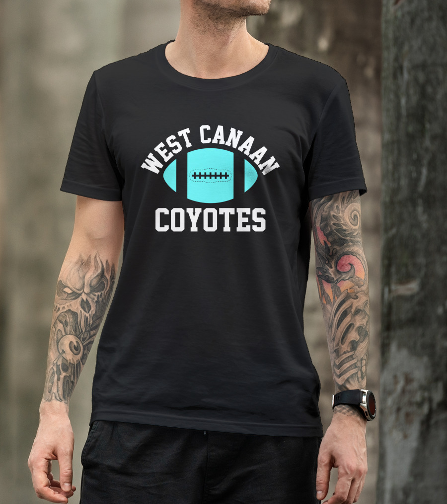 West Canaan Coyotes Football Team T-Shirt
