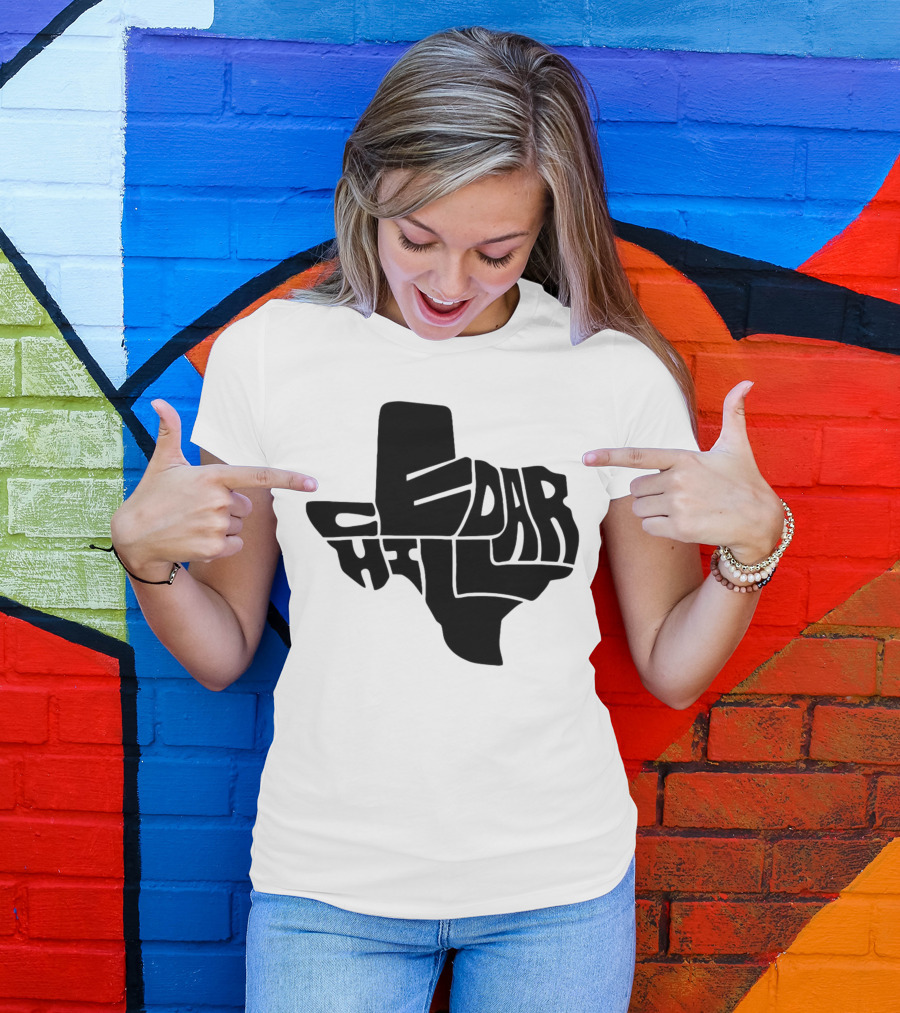 Cedar Hill Texas Map T-Shirt
