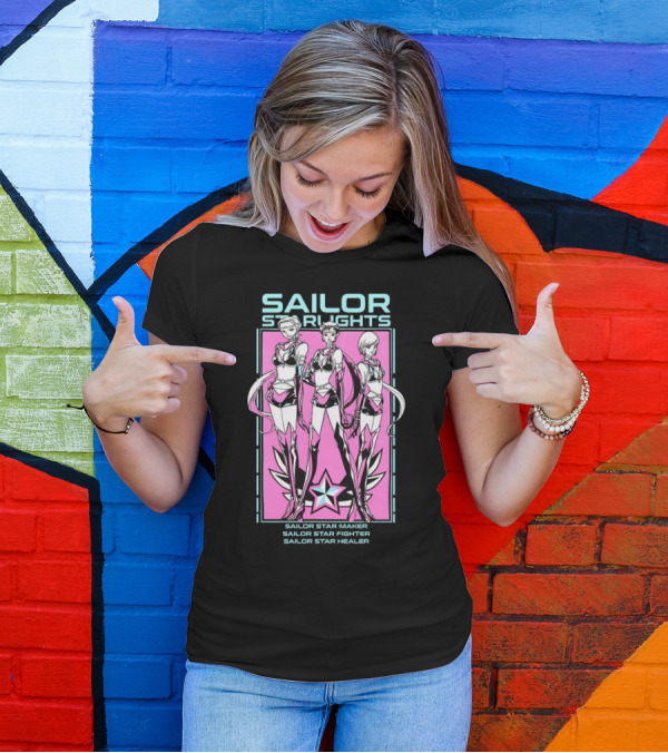 Sailor Starlights Sailor Star Maker Sailor Star Fighter Sailor Star Healer T-Shirt