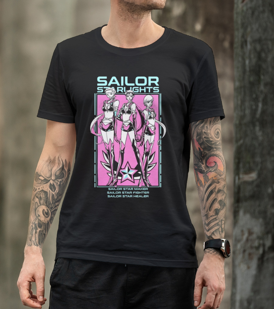 Sailor Starlights Sailor Star Maker Sailor Star Fighter Sailor Star Healer T-Shirt