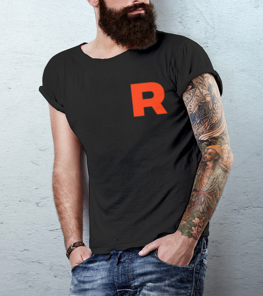 Team Rocket Red R Emblem T-Shirt