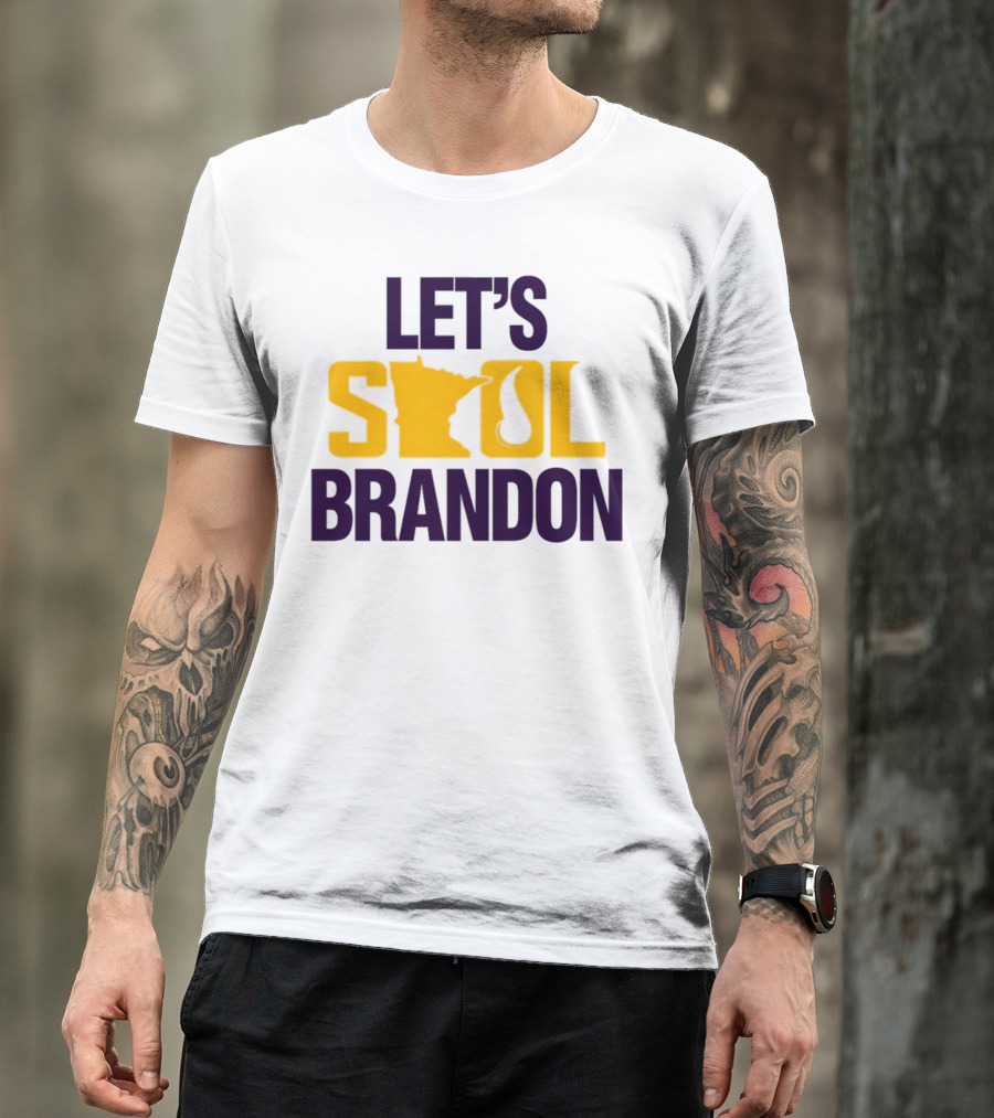 LET'S SKOL BRANDON MINNESOTA VIKINGS T-Shirt