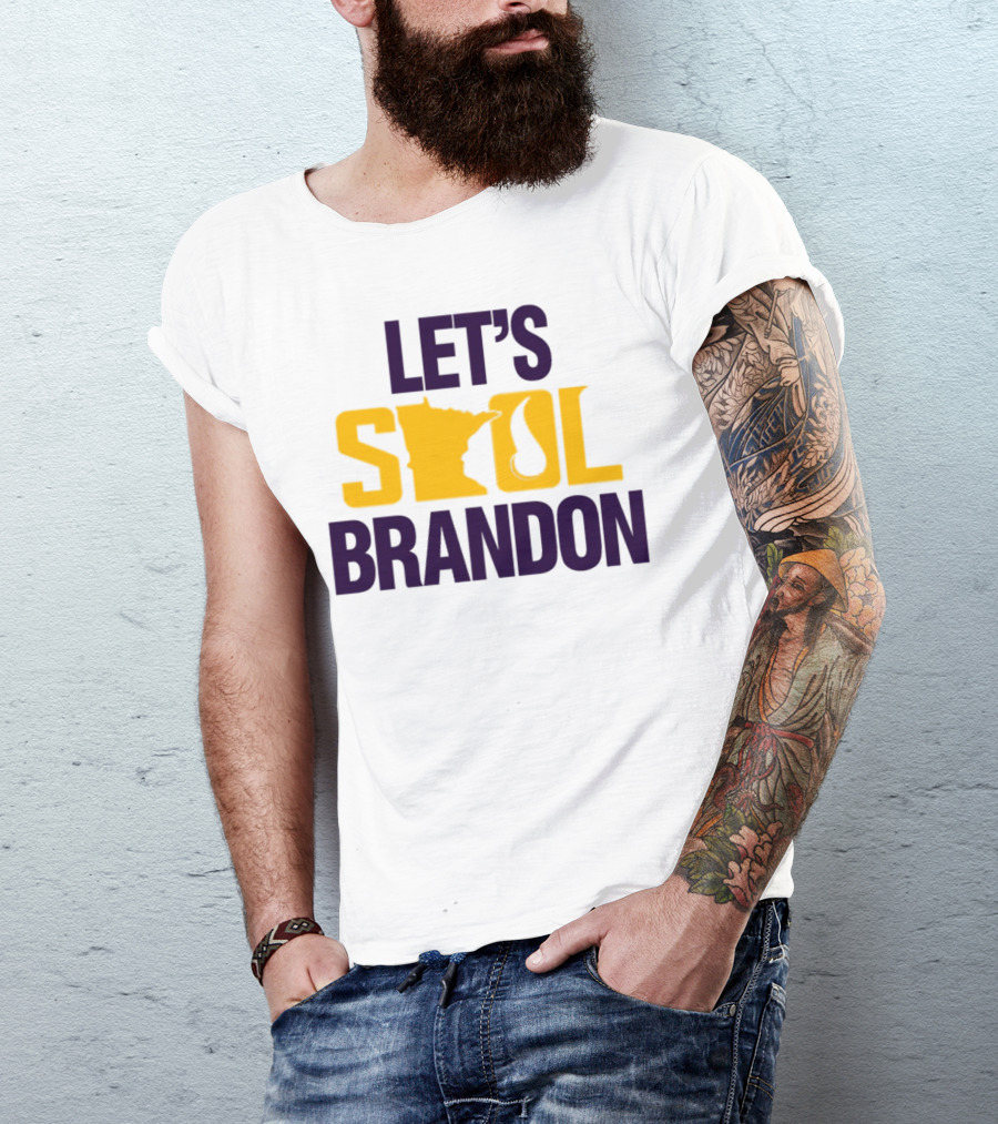 LET'S SKOL BRANDON MINNESOTA VIKINGS T-Shirt