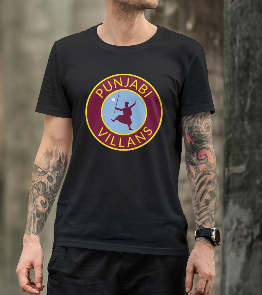 Punjabi Villans Dance Circle T-Shirt