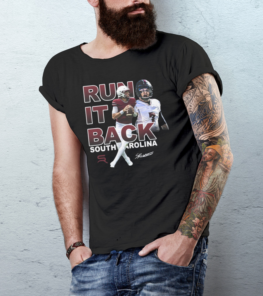 Run It Back South Carolina Football Spencer Signature T-Shirt