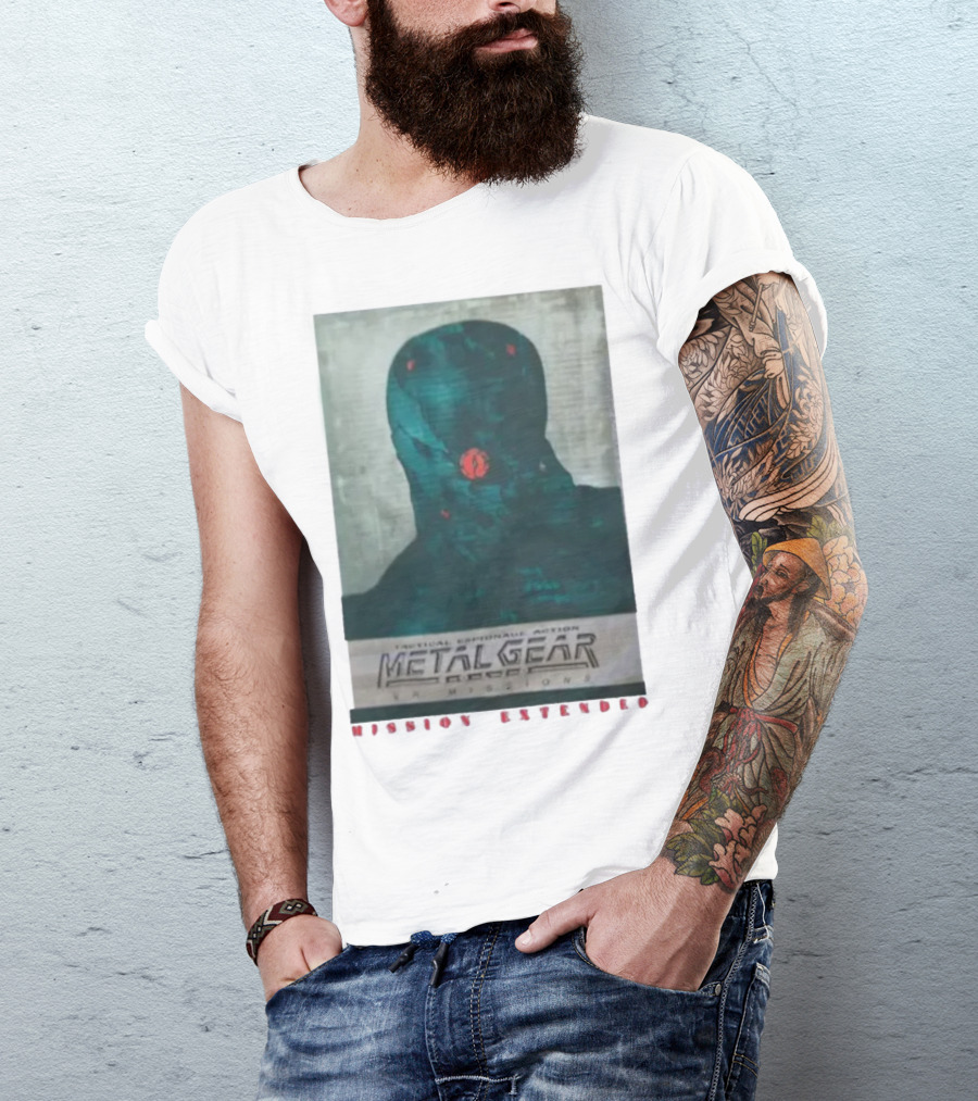 Rebb Tactical Espionage Action Metal Gear VR Missions Mission Extended T-Shirt