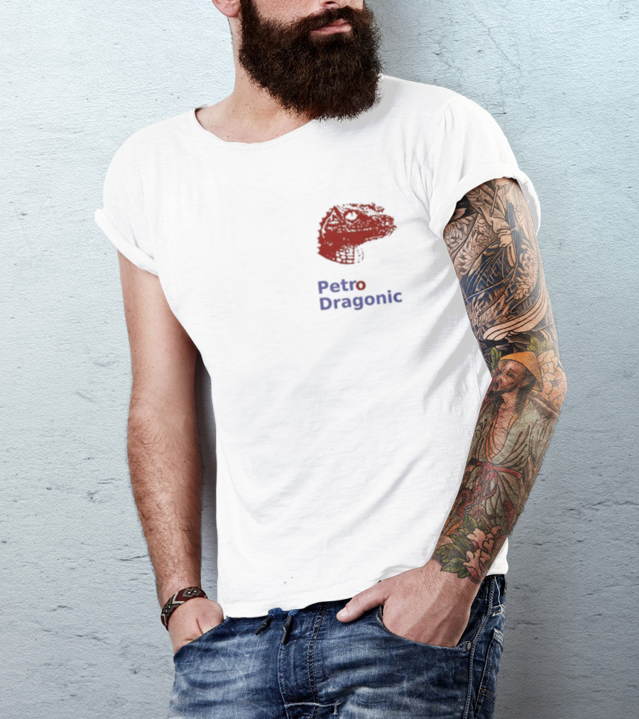 Petro Dragonic ACDC Dinosaur Skull T-Shirt