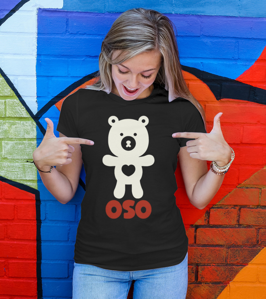 Wicked Naughty Oso Gay Bear Heart T-Shirt