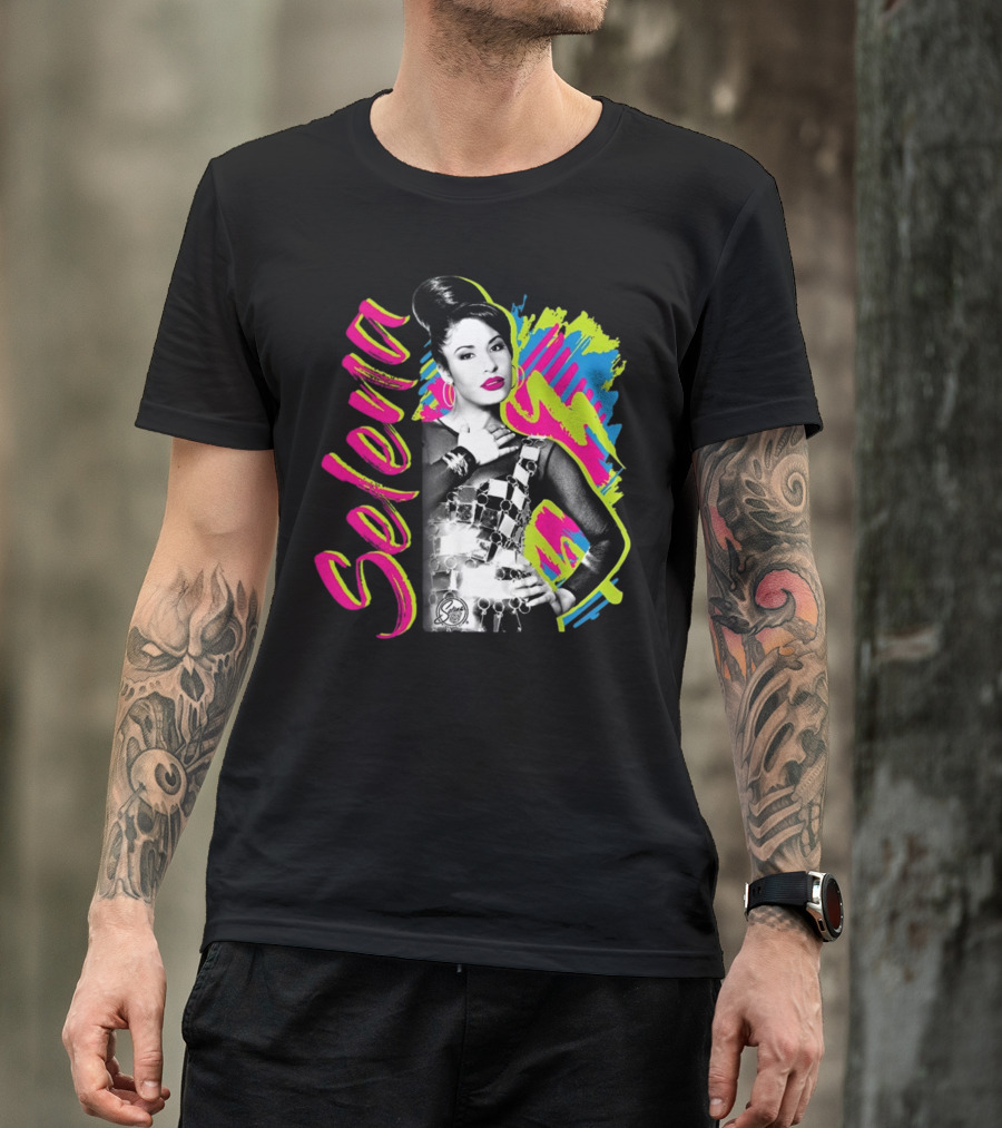 Selena Vibrant Neon T-Shirt