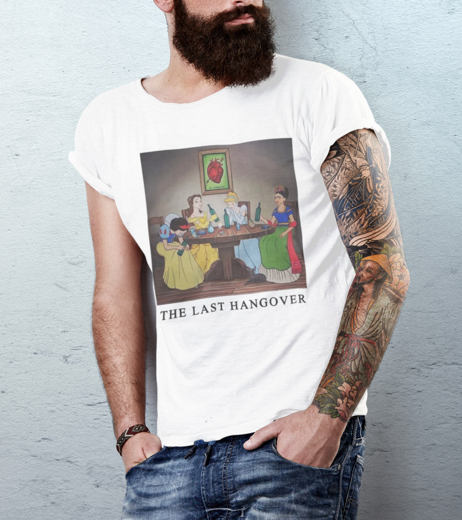 The Last Hangover Princesses With Frida Khalo At Party T-Shirt