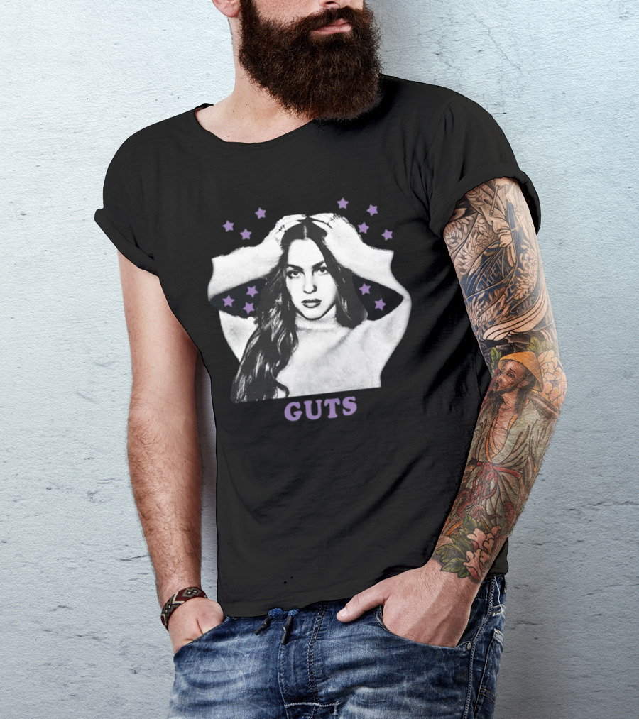 Guts Olivia Rodrigo New Stars T-Shirt