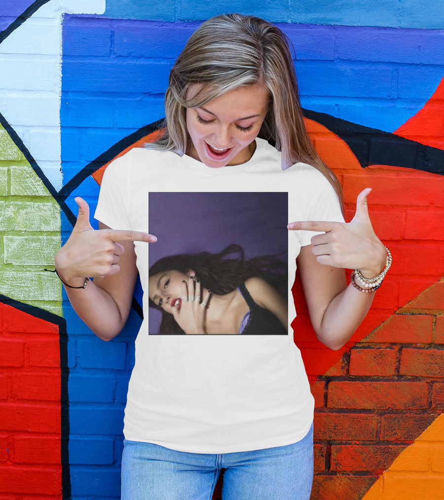 Olivia Rodrigo Guts Vinyl Purple Aesthetic T-Shirt