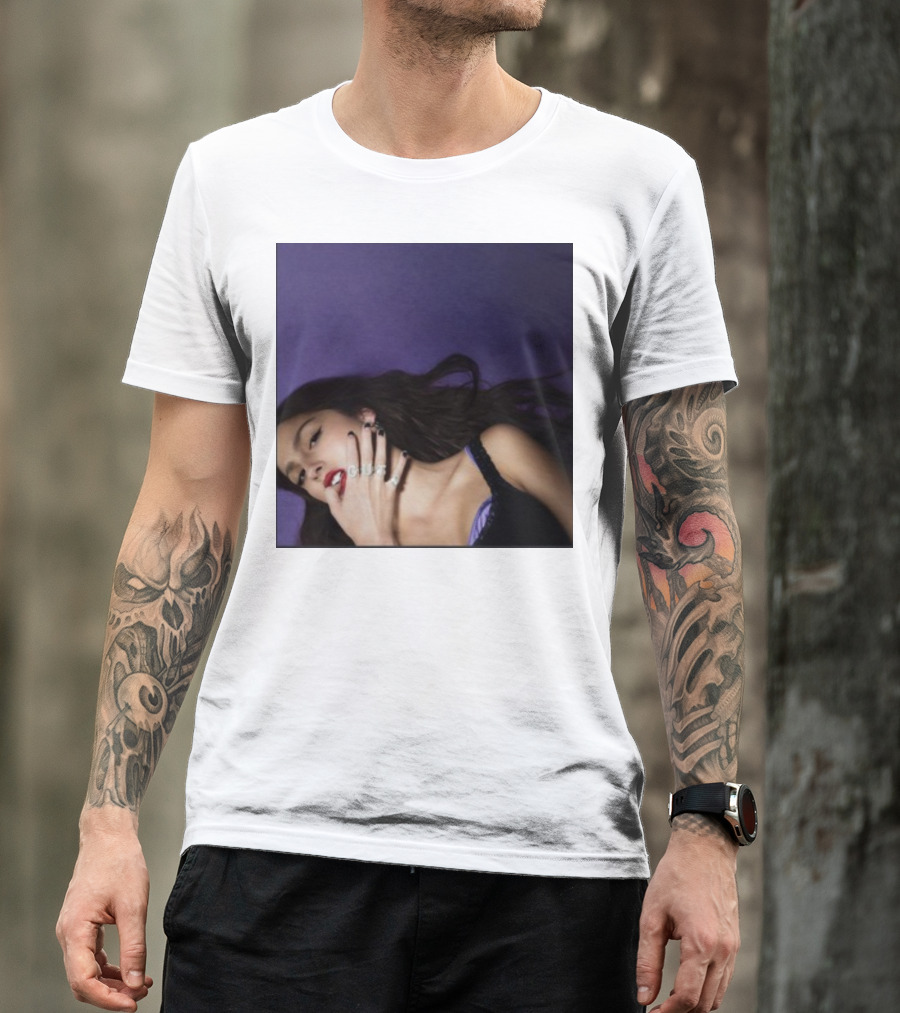 Olivia Rodrigo Guts Vinyl Purple Aesthetic T-Shirt