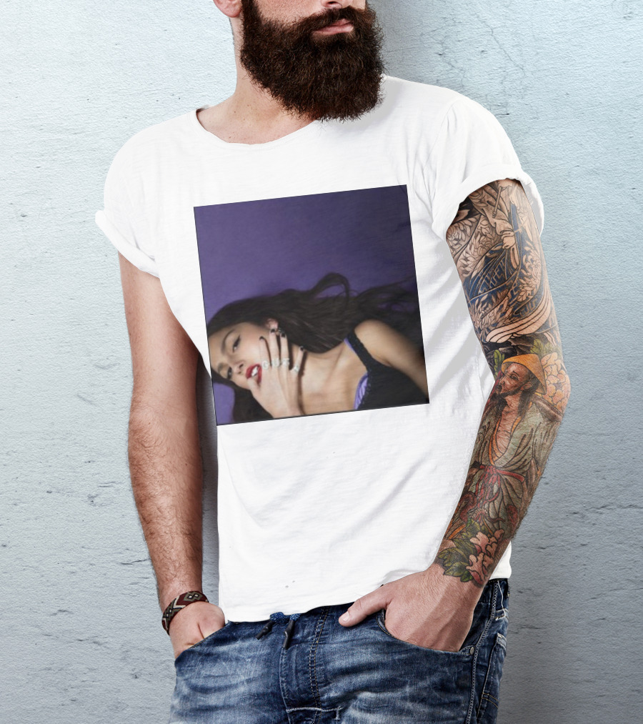 Olivia Rodrigo Guts Vinyl Purple Aesthetic T-Shirt