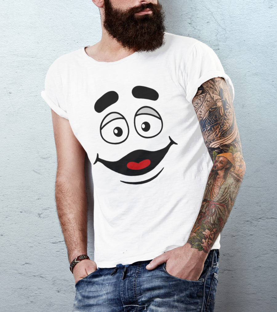 Goldenarchesunlimited Grimace Face Character Expression T-Shirt
