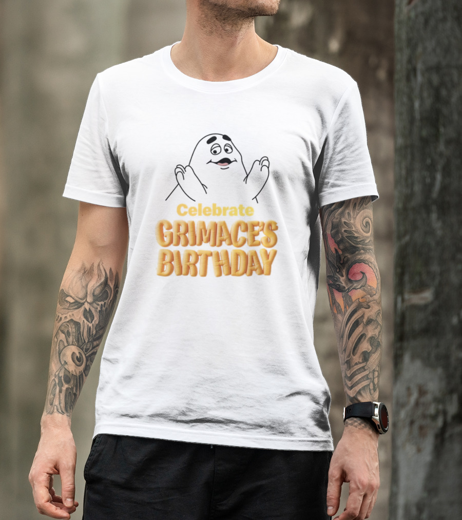 Celebrate Grimace's Birthday T-Shirt