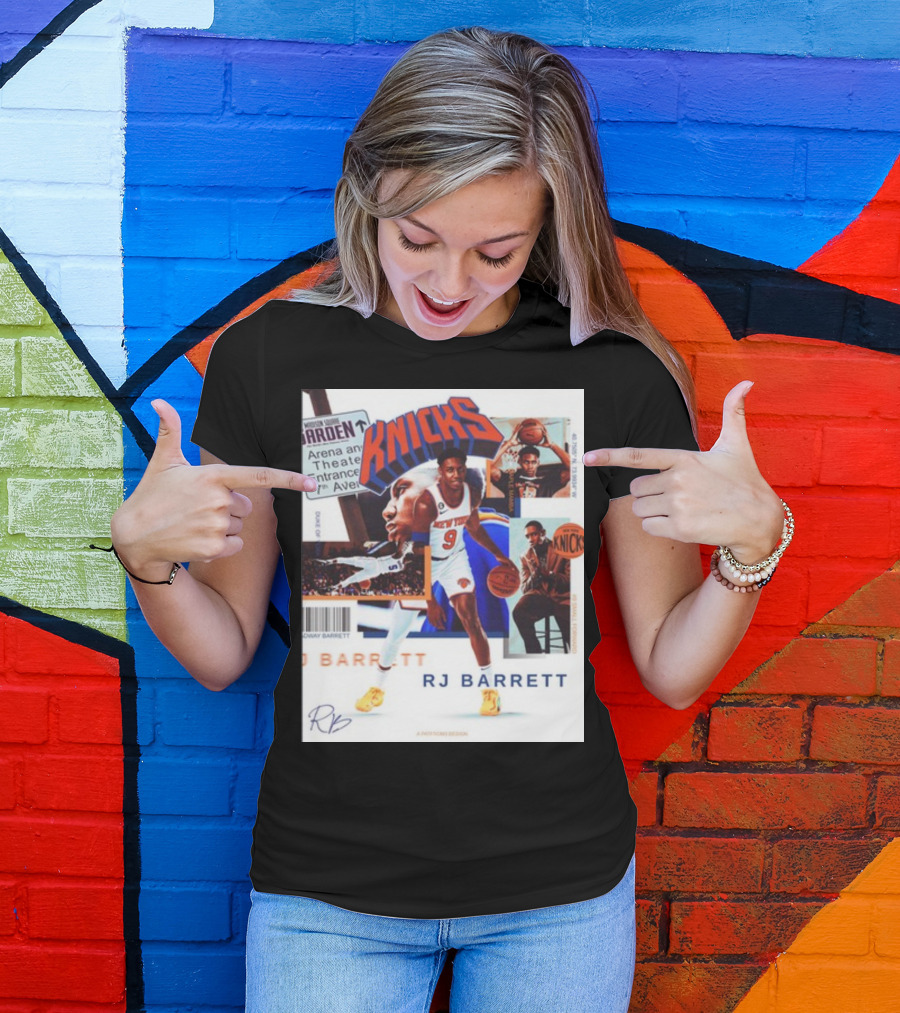 Madison Square Garden Knicks RJ Barrett 9 T-Shirt