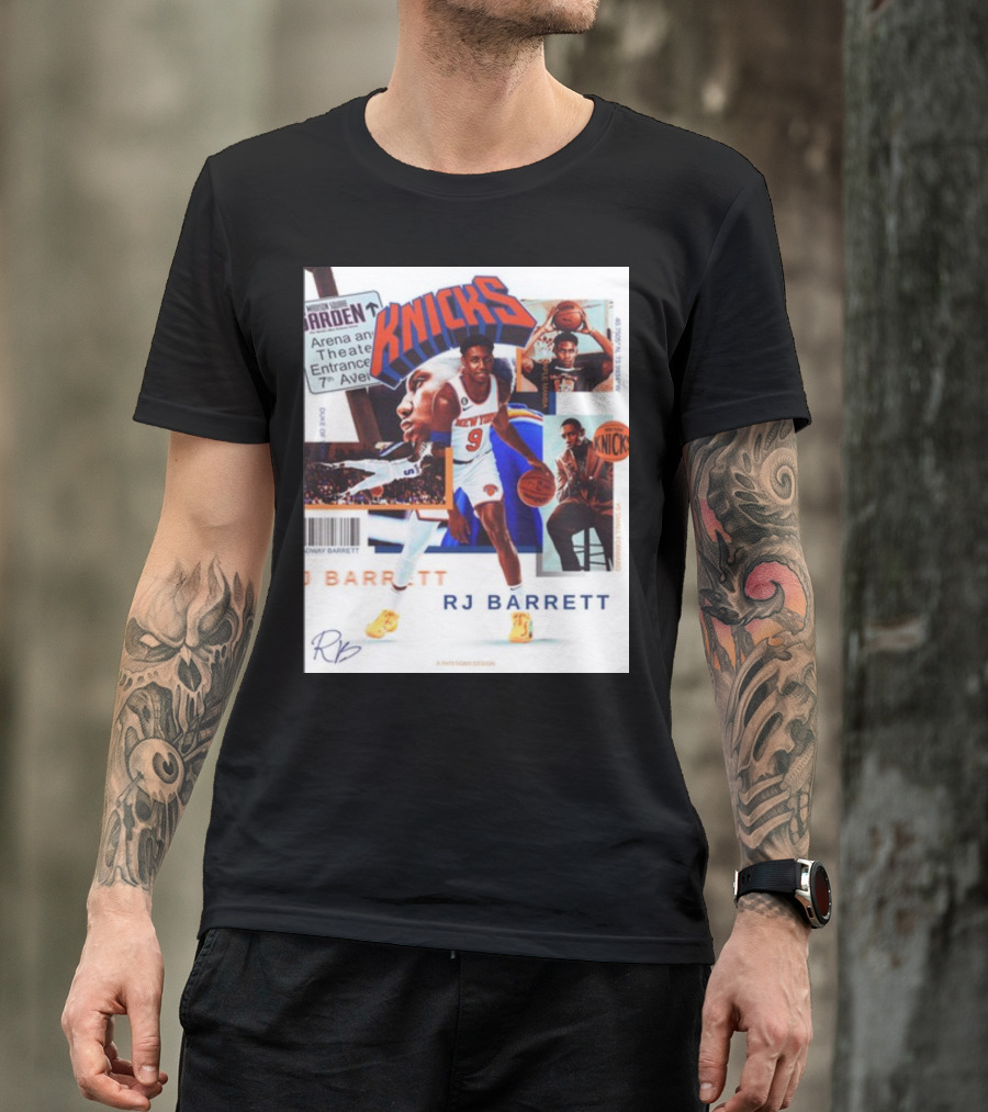 Madison Square Garden Knicks RJ Barrett 9 T-Shirt