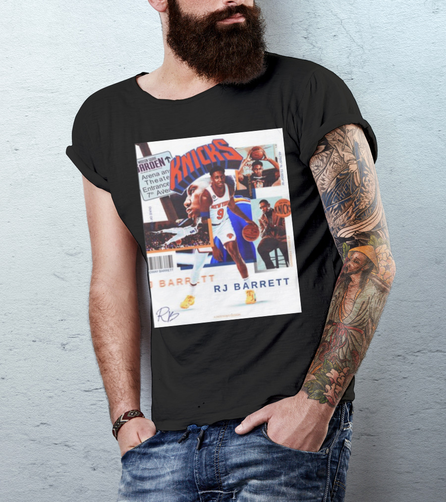 Madison Square Garden Knicks RJ Barrett 9 T-Shirt