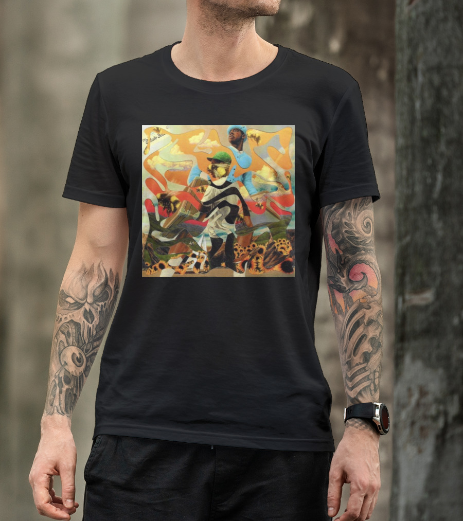Call Me If You Get Lost Estate Sale Flower Boy Album Art Puzzle T-Shirt