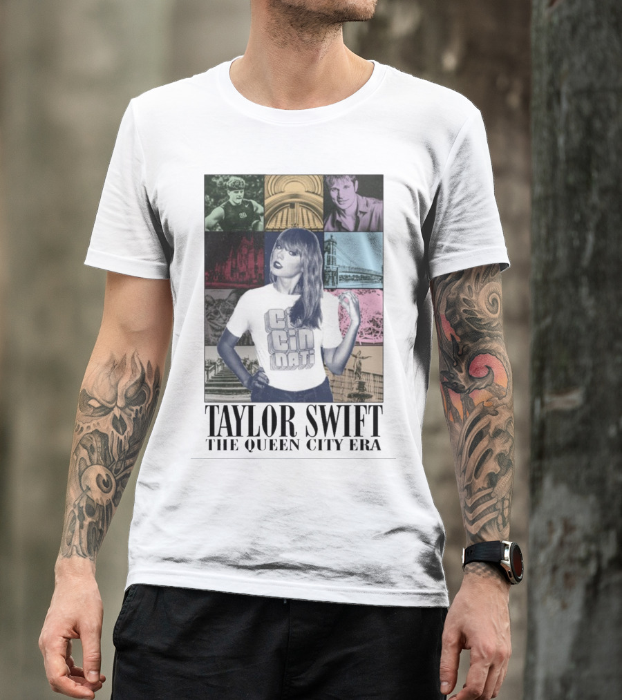 TAYLOR SWIFT CINCINNATI THE QUEEN CITY ERA T-Shirt