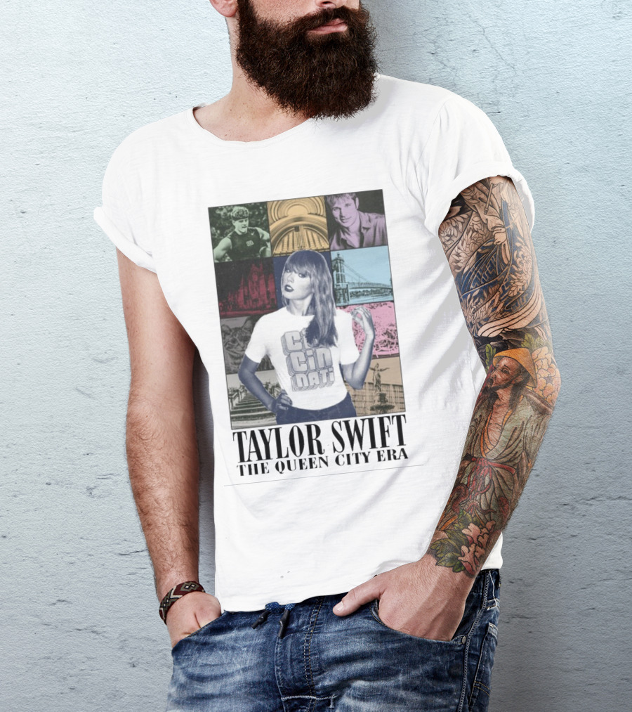 TAYLOR SWIFT CINCINNATI THE QUEEN CITY ERA T-Shirt