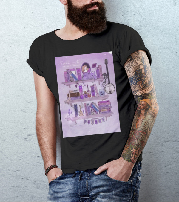 Bookshelf Of Speak Now Taylor's Version Illustrated By Alfie Vernon T-Shirt