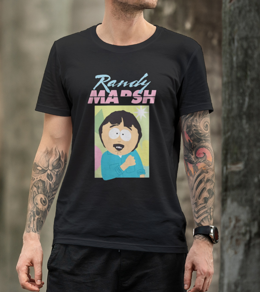Randy Marsh Retro Pastel Cartoon Character T-Shirt