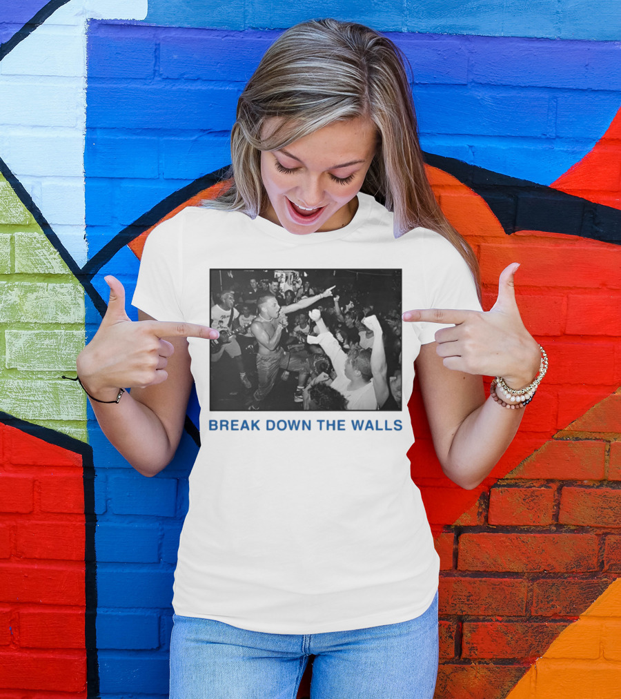 Youth Of Today Break Down The Walls Live Performance Energy T-Shirt