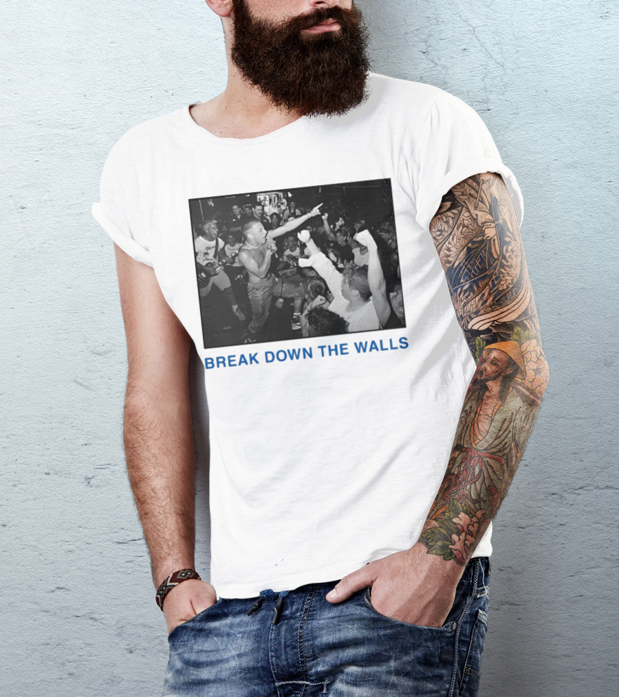 Youth Of Today Break Down The Walls Live Performance Energy T-Shirt