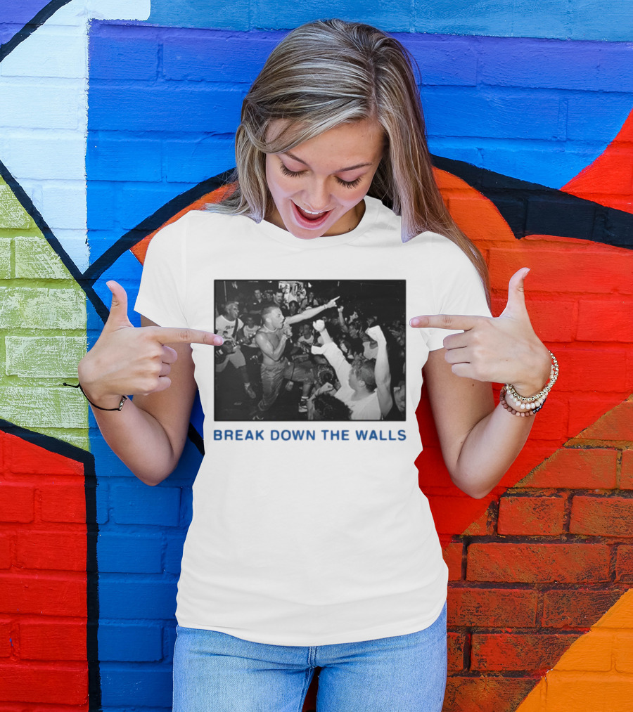 Youth Of Today Break Down The Walls Hardcore Punk Concert Energy T-Shirt