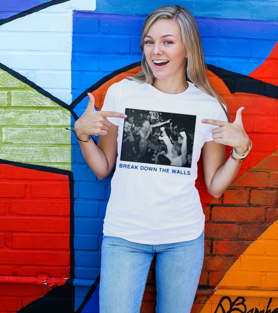 Youth Of Today Break Down The Walls Hardcore Punk Concert Energy T-Shirt