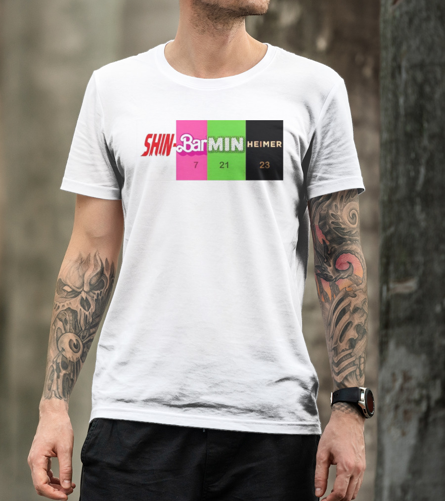 SHIN BARBIE MINIONS OPPENHEIMER 7 21 23 T-Shirt