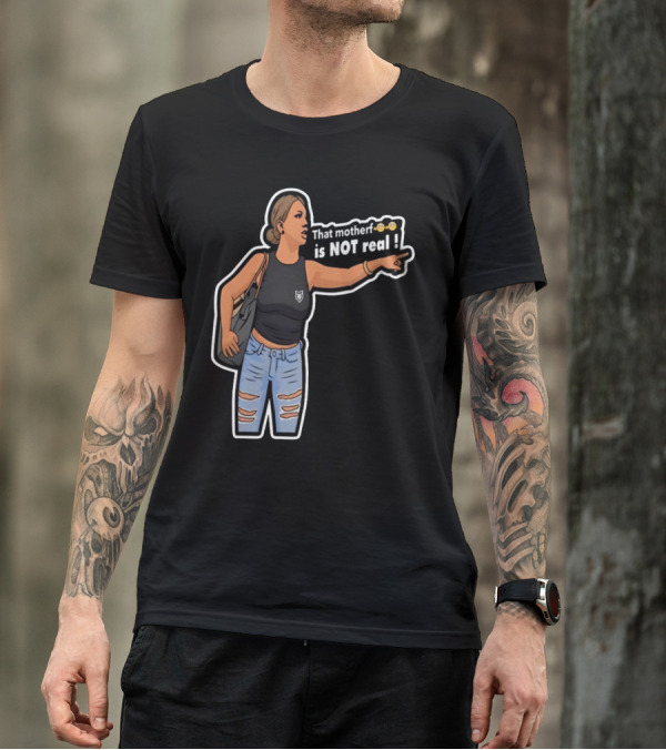 Alphafox That Motherf Emoji Is Not Real T-Shirt