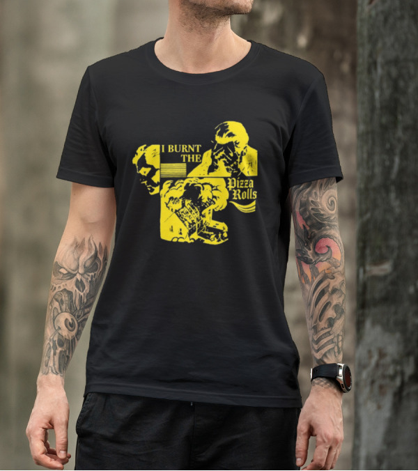 Freddytylerpaul I Burnt The Pizza Rolls Retro Comic T-Shirt
