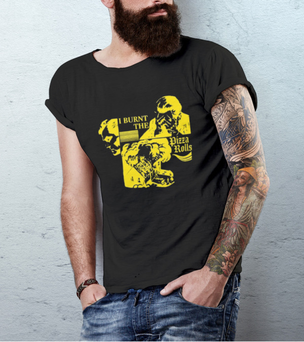 Freddytylerpaul I Burnt The Pizza Rolls Retro Comic T-Shirt
