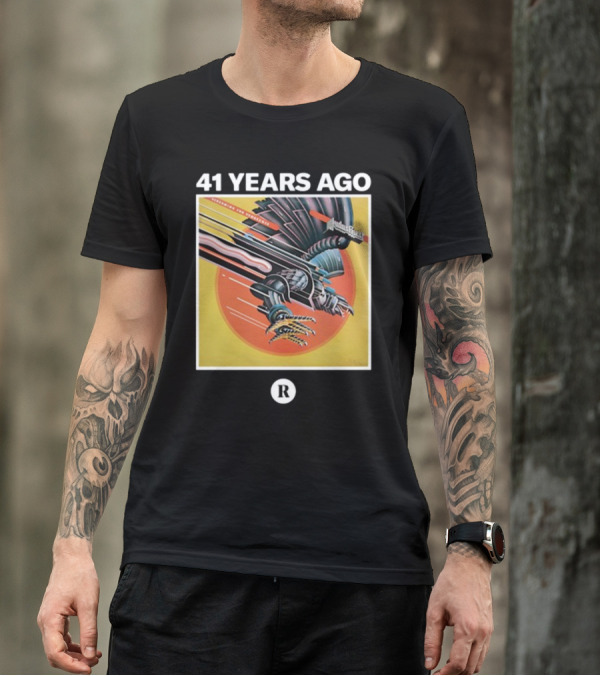 41 Years Ago Judas Priest Screaming For Vengeance Album T-Shirt