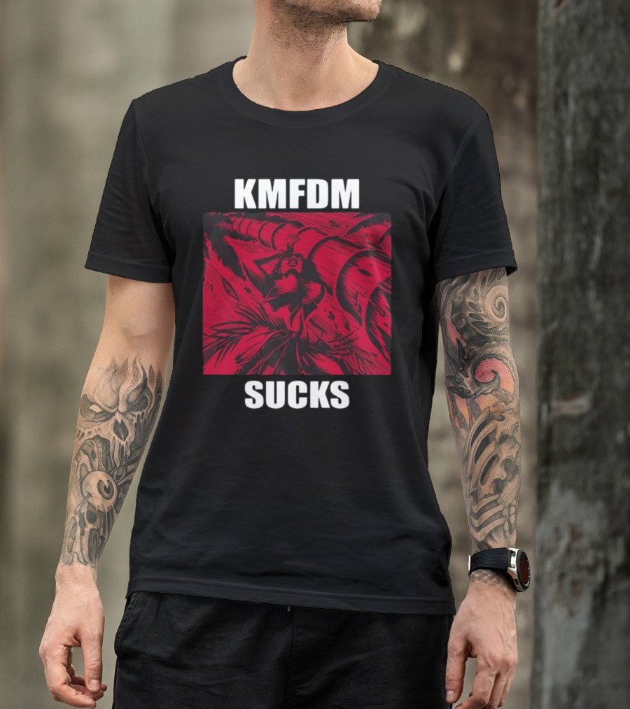KMFDM Sucks Blood Red Rare T-Shirt
