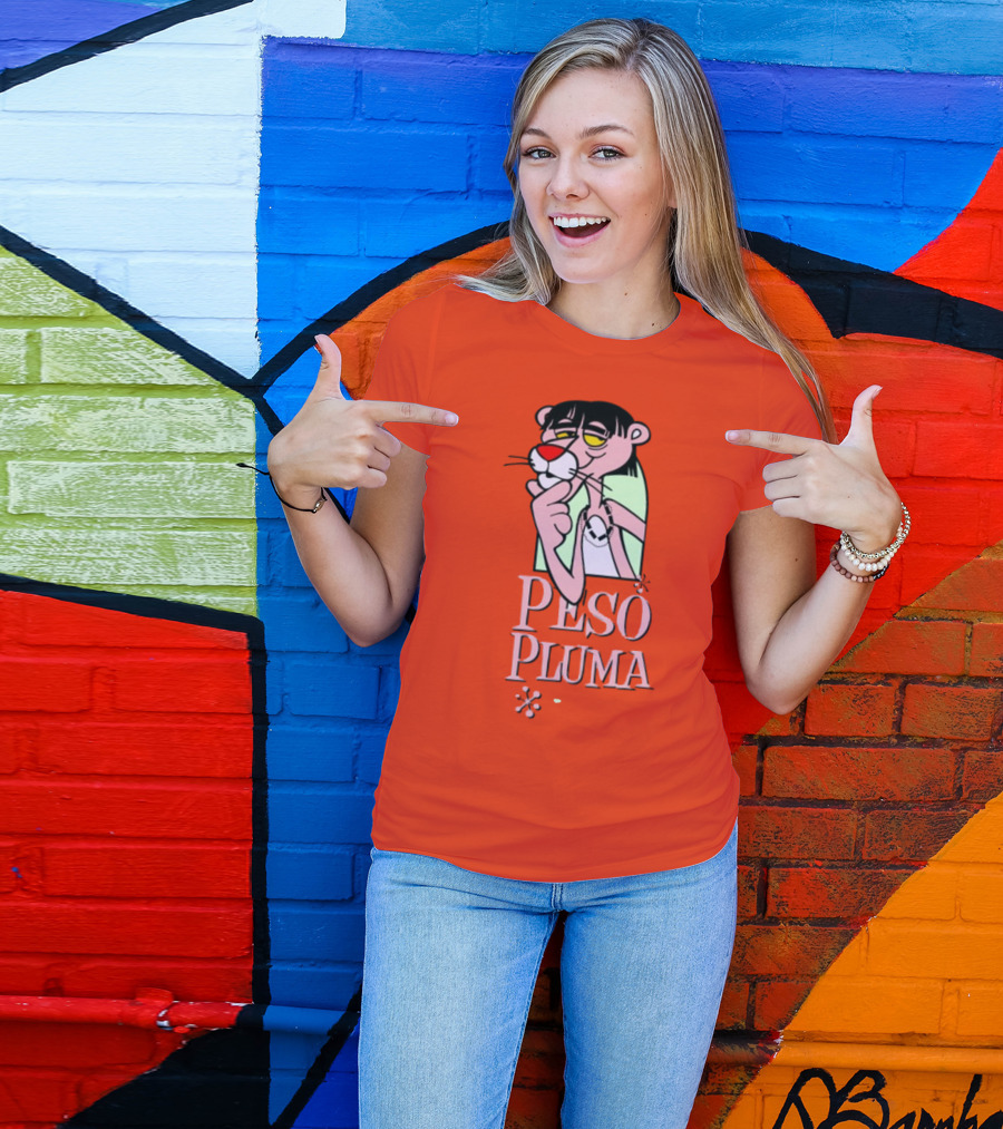 Peso Pluma July 19-20 23 Inglewood Calif Pink Panther T-Shirt