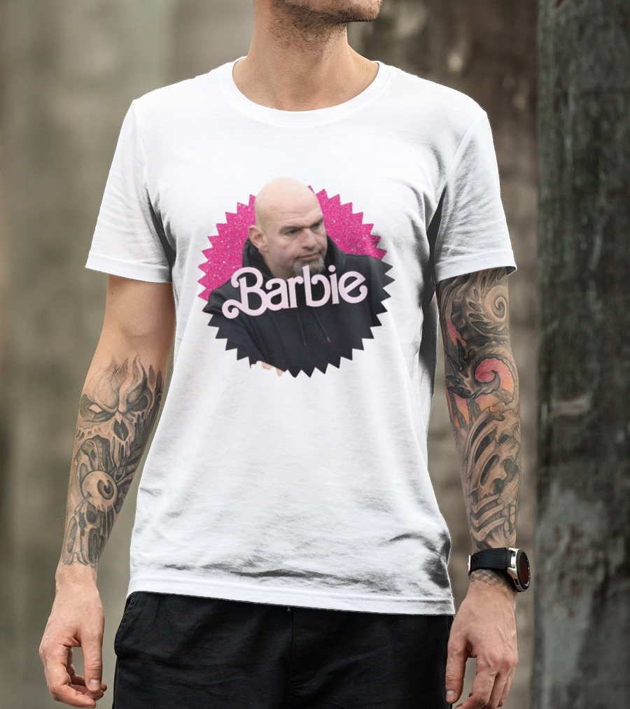 Barbie John Fetterman Hoodie Sparkle Starburst T-Shirt
