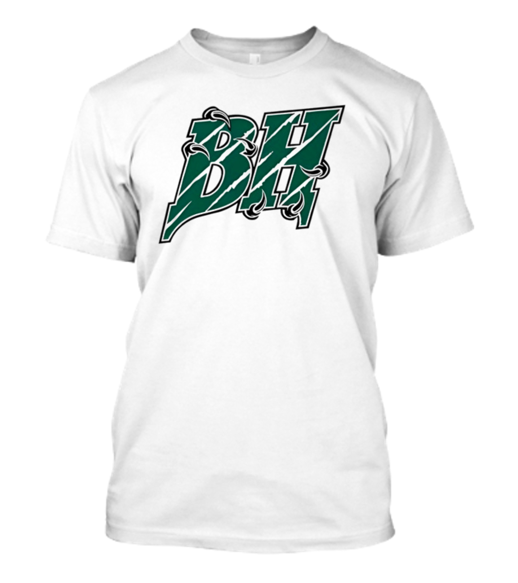 Breece Hall BH Green Claw Marks T-Shirt