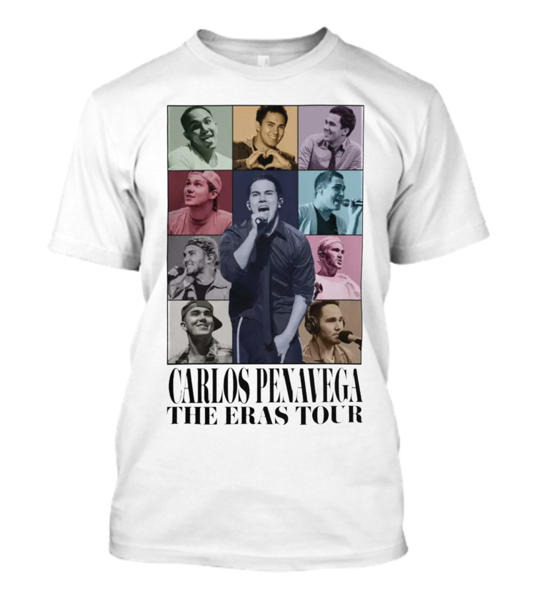 Carlos Penavega Big Time Rush The Eras Tour Teeholly T-Shirt