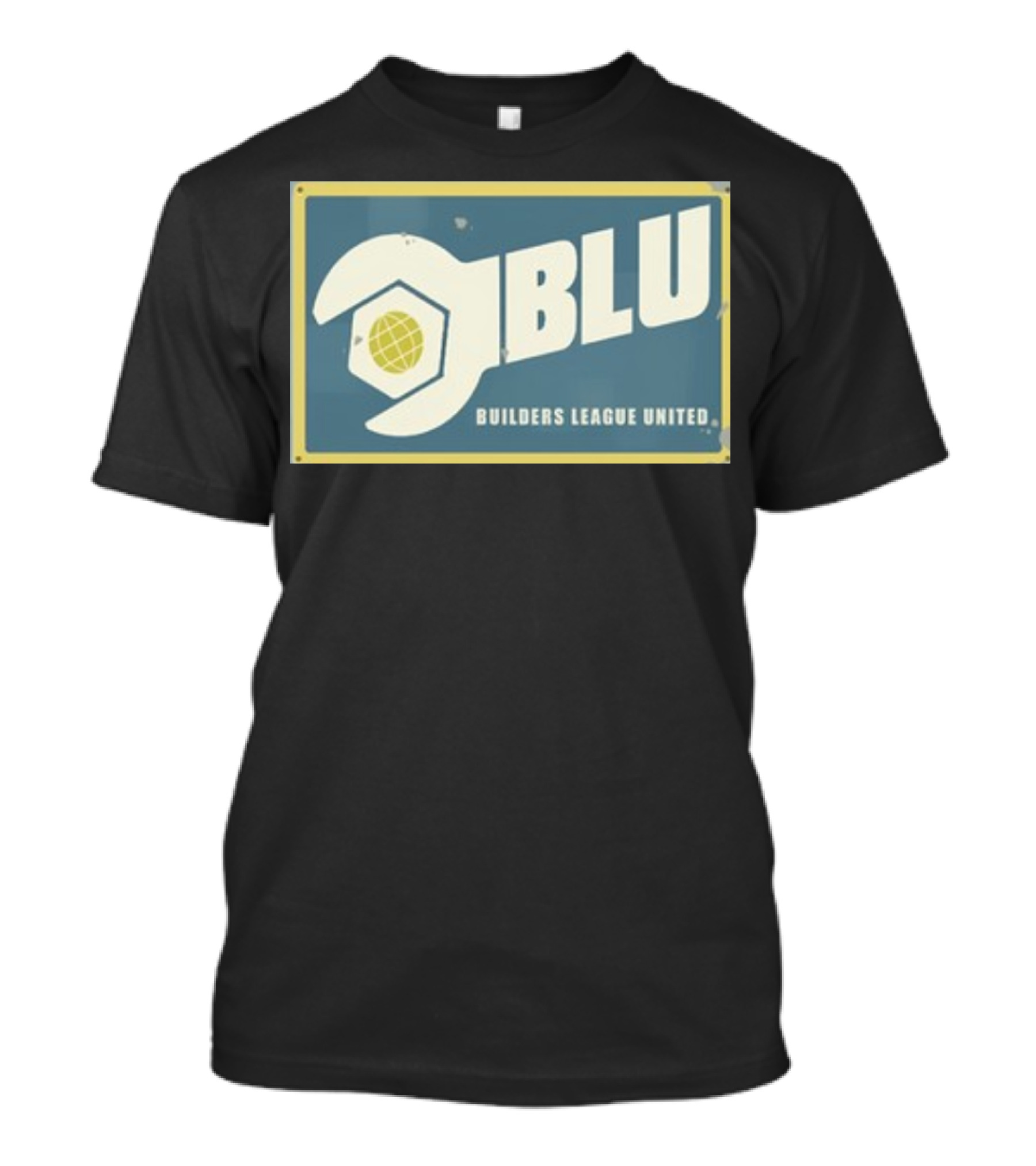 Valve Blu Builders League United Logo Vintage Wrench T-Shirt